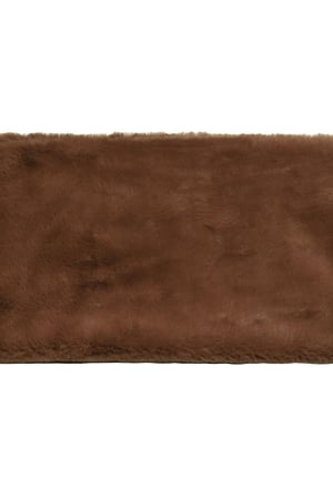 Schal Furry Loop Braun Polyester h5 Bild2